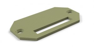 Проставка СТЭФ в ИПЭ, 190-00 (1 отв., 83х13 смещено) Проставка СТЭФ в ИПЭ, 190-00 (1 отв., 83х13 смещено)