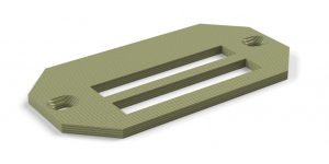 Проставка СТЭФ в ИПЭ, 190-01 (2 отв., 83х13) Проставка СТЭФ в ИПЭ, 190-01 (2 отв., 83х13)